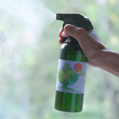 ふるさと納税 村上市 【数量限定】天然ヒノキの浄化お掃除スプレー「大地の唄」400ml×1本　1086001 |  | 02