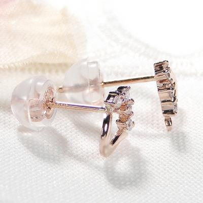 ふるさと納税 甲府市 K18PGダイヤモンドピアス(Fpe001) |  | 01