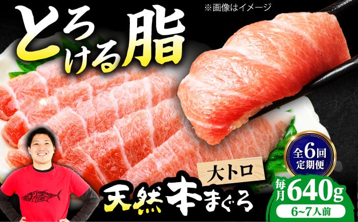 
            【全6回定期便】極上！たね熟天然本まぐろ大トロ(640g) 天然 マグロ 鮪 大トロ 刺身 魚 魚介 魚介類 海鮮丼 本マグロ 本まぐろ 本鮪 赤身 大トロ 冷凍 お刺身 お寿司 大阪府高槻市/本まぐろ直売所 [AOCE026]
          