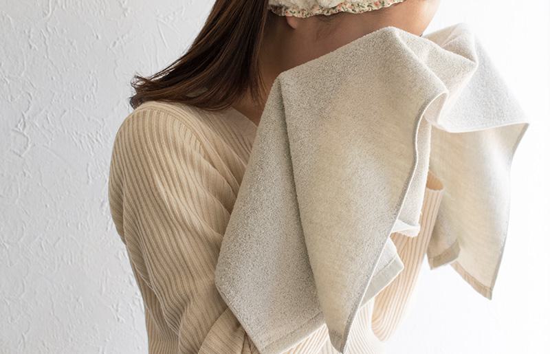 【スピード発送】ハレバスタオル1枚フェイスタオル2枚（モカ） G2032