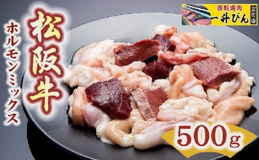 
【1-221】松阪牛ホルモンミックス 500g
