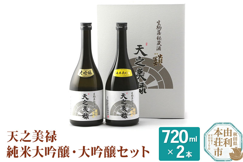 
佐藤酒造店 日本酒 天之美禄 純米大吟醸・大吟醸セット 720ml×2本
