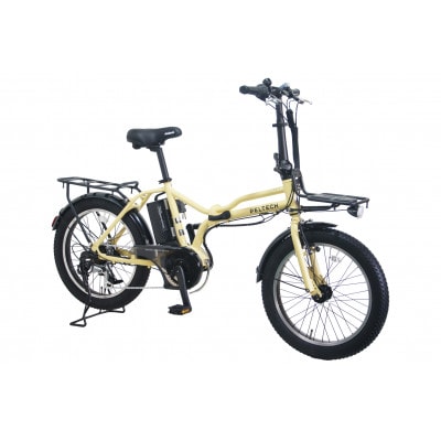 PELTECH X-Adventure　20型折り畳み自転車外装6段変速ハイパワーモデル　ベージュ【配送不可地域：沖縄県】