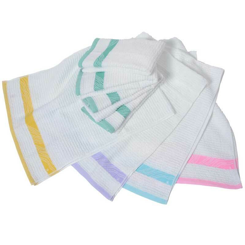 オーラフェイスタオル 10枚【泉州タオル 国産 吸水 普段使い シンプル 日用品】 010B036