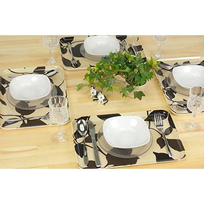 ふるさと納税 海南市 和歌山県海南市 SRトレー L 39cm リーフ 2枚組 家庭用電子レンジと食洗機対応のトレー |  | 01