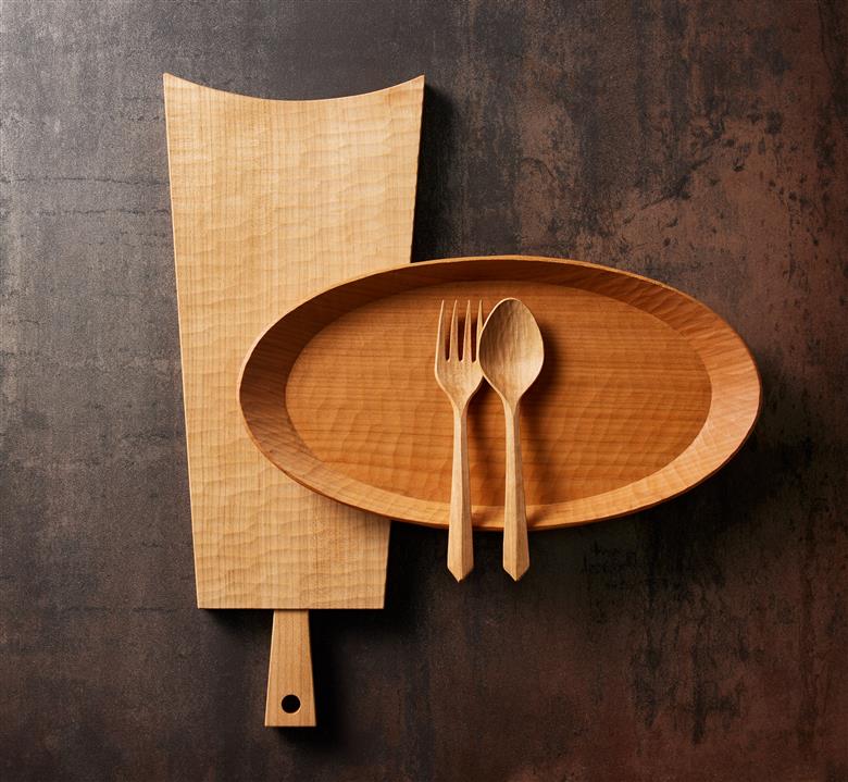 152M.■ドモク堂■オーバルとカトラリーセット