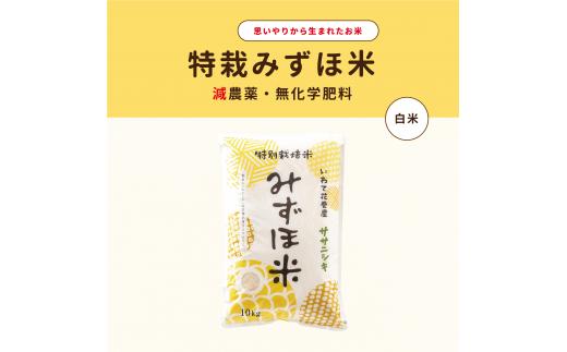 
            特別栽培みずほ米 ササニシキ 白米 10kg 【1759】
          