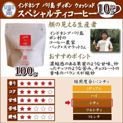 ふるさと納税 下関市 スペシャルティ コーヒー豆セット インドネシア 300g(100g×3袋) EW123 |  | 01