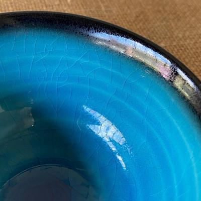 ふるさと納税 多治見市 【令和7年産:玄米】特別栽培米コシヒカリ(10kg)+【美濃焼】青輝貫入茶碗 |  | 02