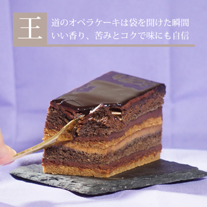 8層の味わい コーヒー チョコ オペラケーキ | ケーキ スイーツ ギフト プレゼント 贈り物 冷凍 長野県 飯田市 信州