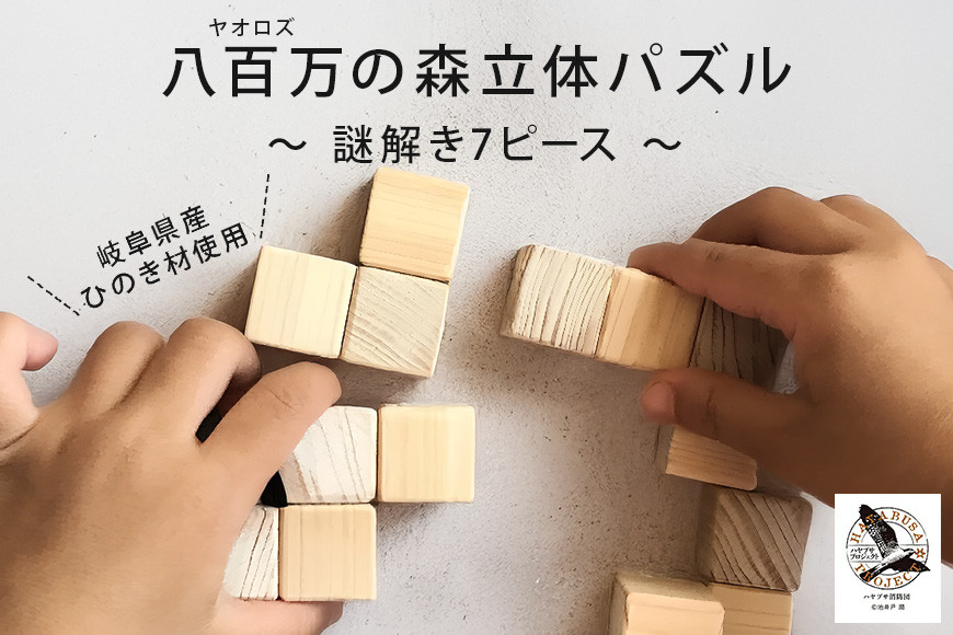 
            【ハヤブサプロジェクト】 八百万 (ヤオロズ)の森 立体パズル 謎解き7ピース (426)
          