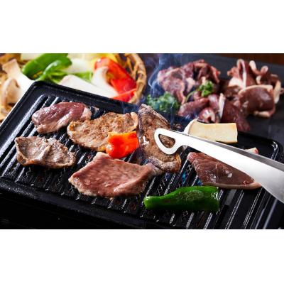 ふるさと納税 標茶町 エゾ鹿肉お試しセット(焼き肉用)　外モモ肉200g×2・ロース300g・ヒレ300g　計1kg |  | 02