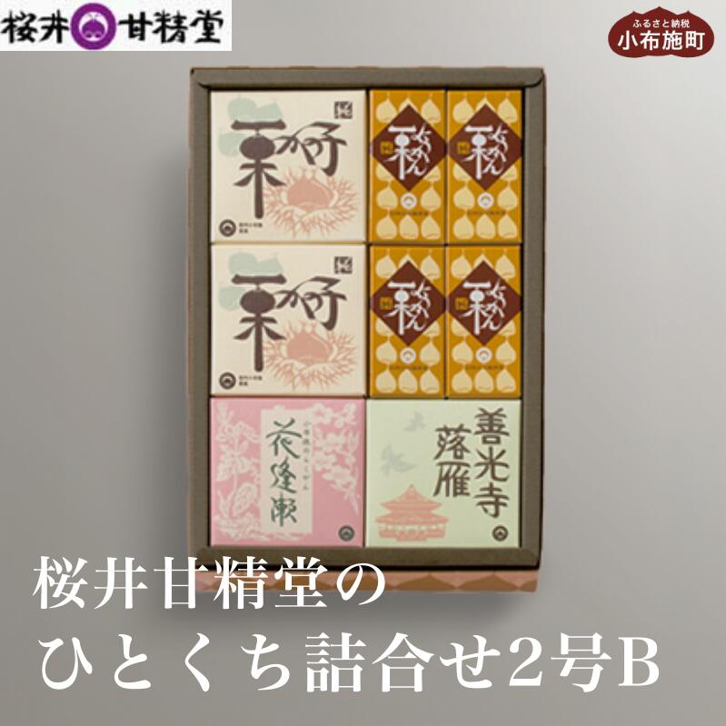【ふるさと納税】桜井甘精堂 ひとくち詰合せ2号B ［桜井甘精堂］お菓子 栗 スイーツ 和菓子 かのこ 羊羹 栗羊羹 ようかん 栗きんとん 長野 信州 栗かのこ 落雁 くり 詰合せ 詰め合わせ お取り寄せ 名物 ギフト 高級 贈答 ご当地 セット 個包装