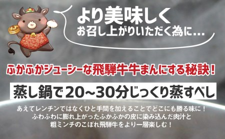 猫助け飛騨牛肉まん 5個セット 飛騨牛 肉まん 中華 惣菜 中華惣菜 個包装 冷凍  和牛 国産(SAVE THE CAT HIDA支援)15000円[neko_j_49]