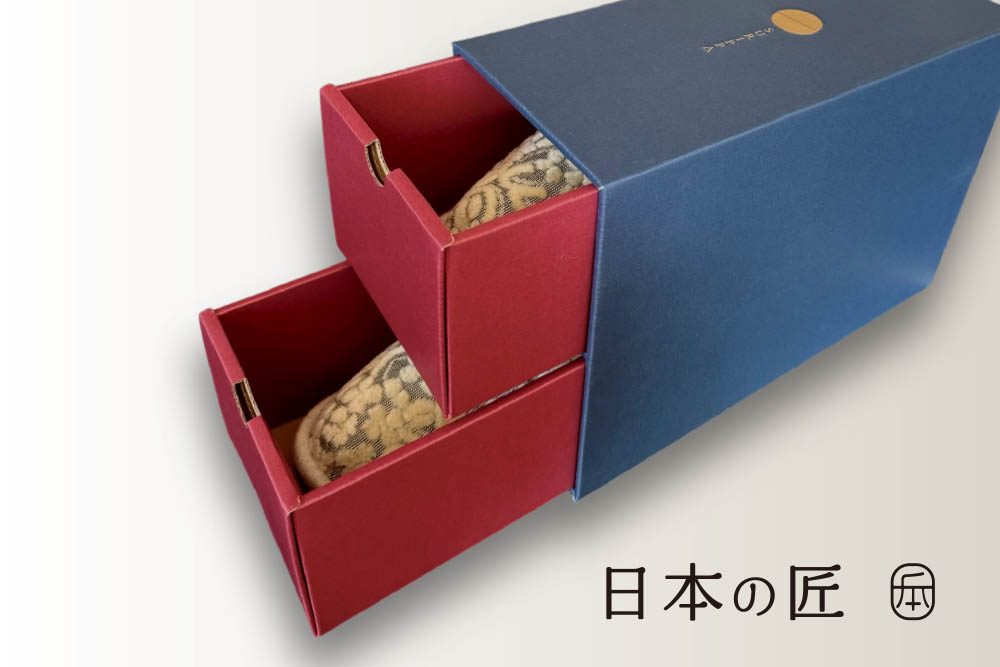 M419　うだつ型スリッパ　ベージュ２足セット