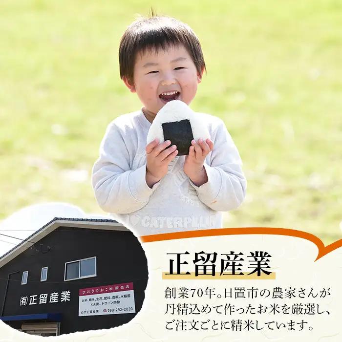 国産 鹿児島県産 ひおきのおこめ 無洗米 10kg No.599 正留産業
