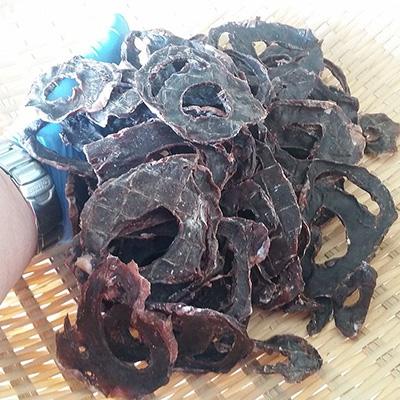 ふるさと納税 釧路市 えぞ鹿肉(心臓)ジャーキー200g(自然食材ペットの健康を考えた無添加おやつ) |  | 01