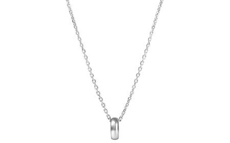 純プラチナチャームネックレス(チャーム1個付き)【073-002】