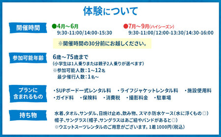 初心者向けSUP体験ツアー 1名様 7-9月 GO4SURF《30日以内に出荷予定(土日祝除く)》千葉県 勝浦市 マリンアクティビティ体験 マリンスポーツ 海 SUP サップ 初心者向け 初心者 体験