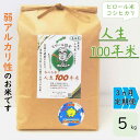 【ふるさと納税】 【 定期便 】 人生100年米（ ピロール米 ） 5kg × 3ヵ月 ／ 令和5年産 弱アルカリ性 白米 精米 高ミネラル 高ビタミン 化学肥料・農薬不使用 ピロール農法