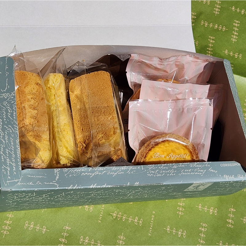 スウィーツデリバリー「シフォン・エッグタルト詰め合わせ」