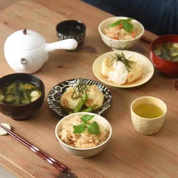 【波佐見焼】粉引釉 お茶わん 5個セット 食器 皿 【natural69】 [QA118] 波佐見焼