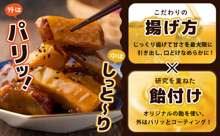 こだわりスティック 大学芋 150g×6P【追い蜜付き 合計 900g 小分け スイーツ 冷凍 大学いも 北国からの贈り物】