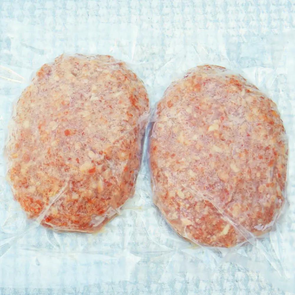 猪肉の生ハンバーグ 計10個（120g×2個入り×5パック） / 佐賀県 / ジビエ唐津 [41ABAG005]
