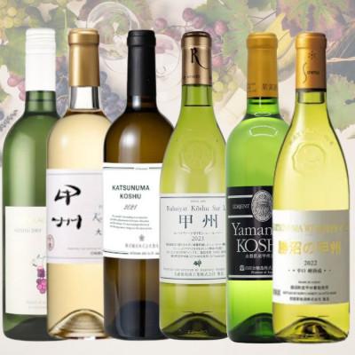 ふるさと納税 山梨県 甲州ワイン6本セット　029