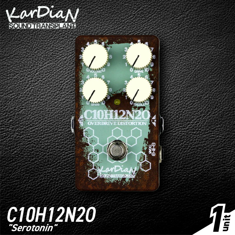 【ふるさと納税】C10H12N2O Serotonin 豊かな ミッドレンジ なめらか ピッキングレスポンス 音抜け 良い EQバランス ペダル 2EQ トーンスタック 新しい オーバードライブサウンド エレキ ギター ベース 楽器 アクセサリ 音響機材 お取り寄せ 滋賀県 守山市 送料無料