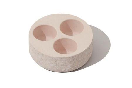 soil珪藻土 コンタクトレンズケーストレーハード【ピンク】