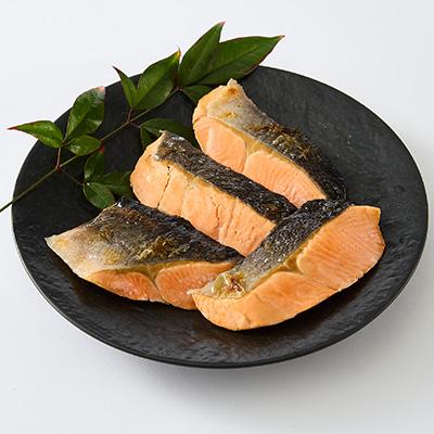 ふるさと納税 茨木市 【直火焼き魚】銀鮭塩焼き 6切入 加熱済 |  | 01