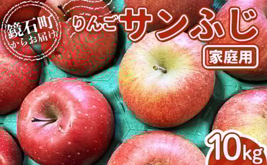 家庭用 りんご サンふじ 10kg （24玉～40玉） リンゴ フルーツ 果物 F6Q-292