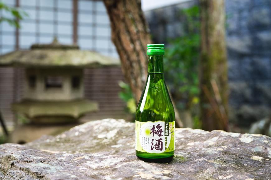 ＜甲斐の開運　日本酒で造った＞梅酒300ml×6本セット