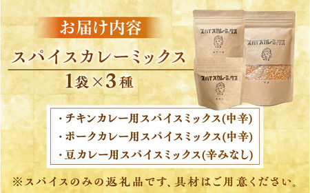 はじめてのスパイスカレーミックス 3種 BKBS003 カレー