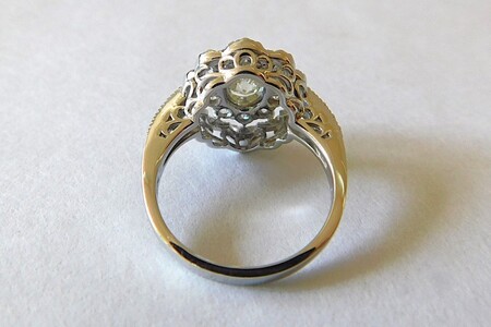 【ふるなび限定】【一点もの】Pt900　ダイヤモンド（1.025ct）リング　M18　K06080-H　FN-Limited-SP