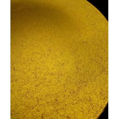 ふるさと納税 九度山町 フラットプレート(D)　乱糸(マット仕上げ)ゴールド |  | 01