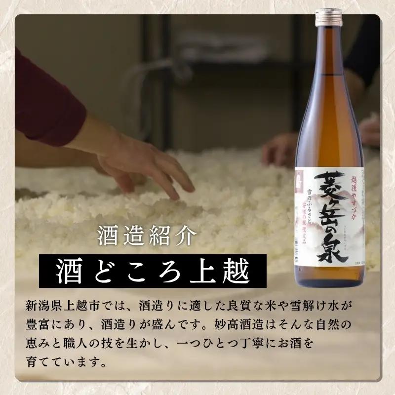 菱ヶ岳の泉 日本酒 1800ml2本 菱ヶ岳の泉