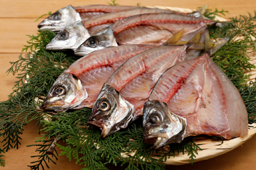 【ふるさと納税】【一本釣り 匠の漁】天然アジ・三崎サバ一夜干しセット（各2枚） 【 人気 おすすめ ランキング あじ アジ さば サバ いさき ふぐ 太刀魚 たちうお 一夜干し あじ一夜干し アジ一夜干し 一夜 セット 詰合せ 海鮮 新鮮 愛媛県 伊方町 送料無料 】 IKTJ005
