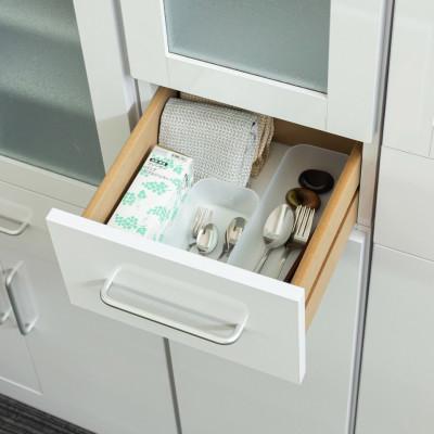 ふるさと納税 海南市 食器棚 幅30×高さ180 ホワイト ガラス扉 AKU1045057 |  | 01