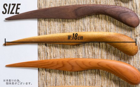 木彫りペーパーナイフ 手作り 一位一刀彫 木工品 飛騨 選べる5種類 ほっとする店[Q1889xpi]