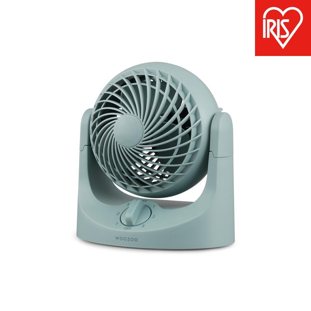 【ふるさと納税】サーキュレーター 卓上扇マカロンミニ固定式 TAF-MKM10N-A ブルー