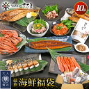 【ふるさと納税】海鮮福袋 全10品セット【魚介類 海鮮 福袋 冷凍 詰め合わせ 魚 さかな 干物 明太子 ネギトロ さば サバ えび エビ サーモン ほっけ タコ うなぎ】 [e04-c016]