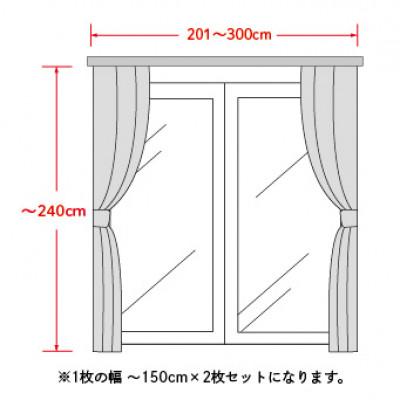 ふるさと納税 坂城町 抗ウイルス・ミラーレースカーテン(〜3m幅窓用)【お申込書返信後　約10日後に発送】 |  | 02