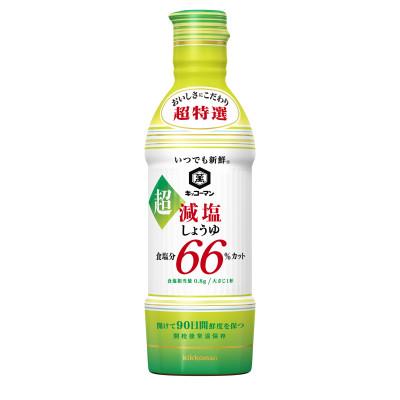 ふるさと納税 野田市 キッコーマン　いつでも新鮮　 超減塩しょうゆ 食塩分66%カット　450ml×12本セット