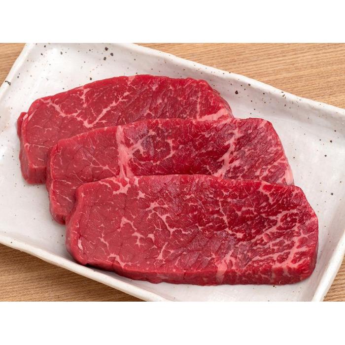 【ふるさと納税】鳥取和牛 ももステーキ 約450g ( 約150g×3枚 )