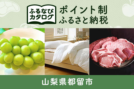 【有効期限なし！後からゆっくり特産品を選べる】山梨県都留市カタログポイント