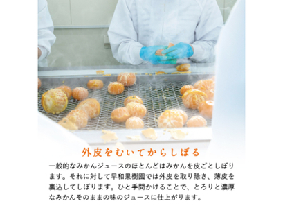 【早和果樹園】飲むみかん（720ml×3本）（B957-2）