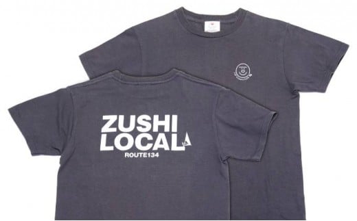 逗子オリジナルTシャツ　(ZUSHI LOCAL)　デニムカラー160 [№5875-7051]0319