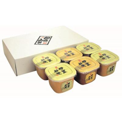 ふるさと納税 三島市 住吟撰みそ500g×6　G-38